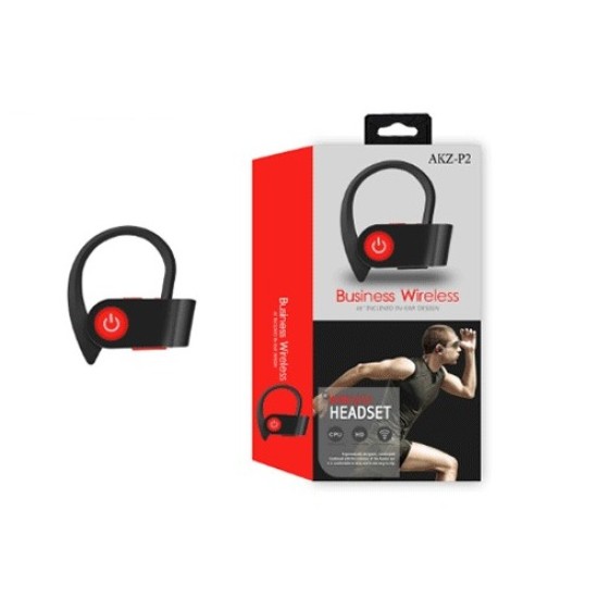 AKZ-P2 NEW SINGLE EAR HOOK WIRELESS EARBUD VERMEHLO