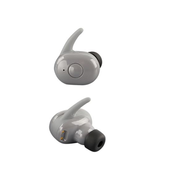 AKZ-W4 5.0 STEREO TWS WIRELESS BLUETOOTH HEADSET CINZA