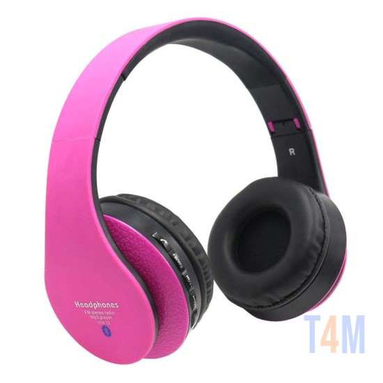 WIRELESS ESTÉREO AURICULARES STN-12 ROSA