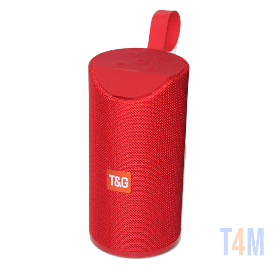 SPEAKER PORTABLE TG-113A AUX/USB/MEMORY CARD RED