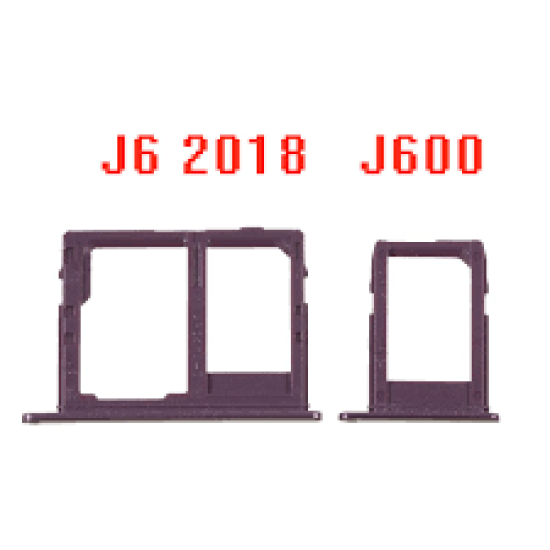 SIM HOLDER SAMSUNG GALAXY J6 2018 J600 PURPLE