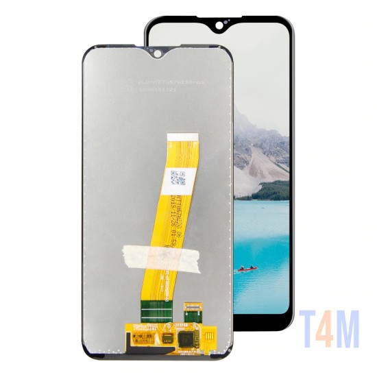 TOUCH+DISPLAY SAMSUNG GALAXY A01 2020/A015F 5.7" SERVICE PACK (CONECTOR PEQUEÑO) NEGRO