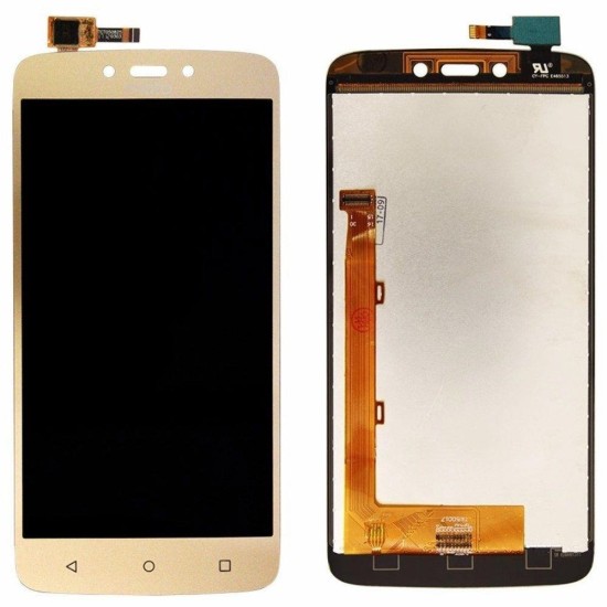 TOUCH+DISPLAY MOTOROLA MOTO C PLUS XT1723 / XT1724 DOURADO