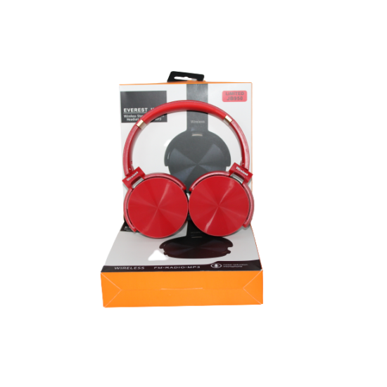 AURICULAR JB950 SEM FIO STEREO COM BLUETOOTH BAIXO EXTRA COR VERMELHO