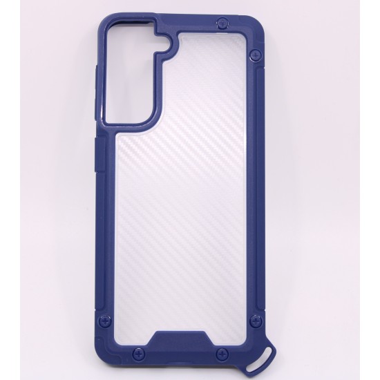 CAPA HARD SELICONE FOR SAMSUNG S21 5G BLUE