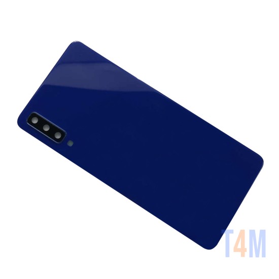 BACK COVER WITH CAMERA LENS SAMSUNG GALAXY A7 2018 A750 BLUE