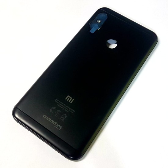 BACK TAMPA XIAOMI REDMI NOTE 6 PRO BLACK