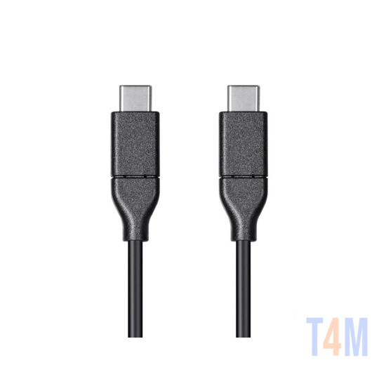 SAMSUNG EP-DG970BBE USB TYPE C TO TYPE C CABLE 1.0M PRETO