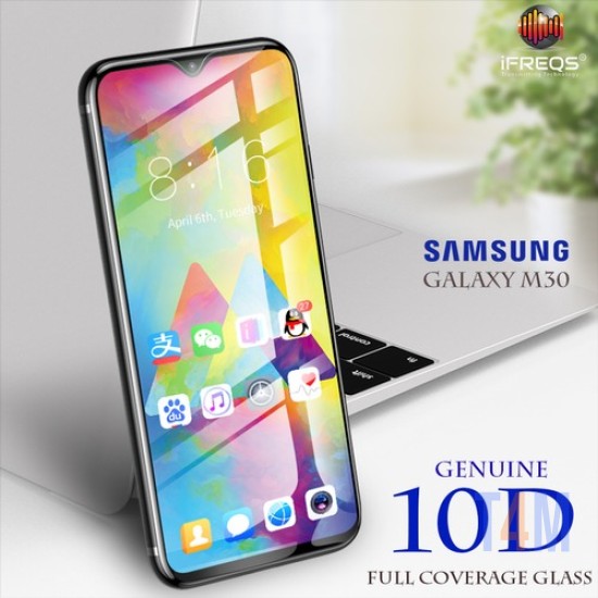 SCREEN GLASS PRTECTOR 10D SAMSUNG GALAXY M30 BLACK