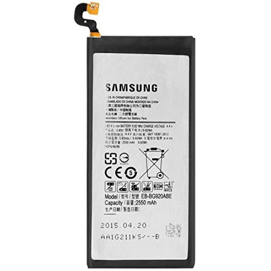 Battery EB-BG920ABE for Samsung Galaxy S6/G920 2550mAh