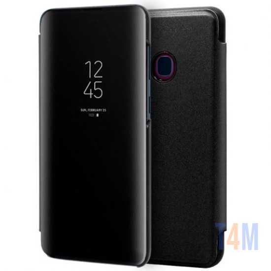 FLIP COVER "CLEAR VIEW" SAMSUNG GALAXY A10 NEGRO