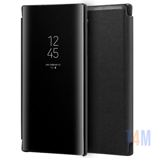 FLIP COVER "CLEAR VIEW" SAMSUNG GALAXY NOTE 10 PLUS BLACK
