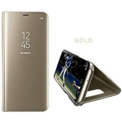 FUNDA FLIP CLEAR VIEW IPHONE 6 PLUS DORADO FUNDA FLIP CLEAR VIEW IPHONE 6 PLUS DORADO