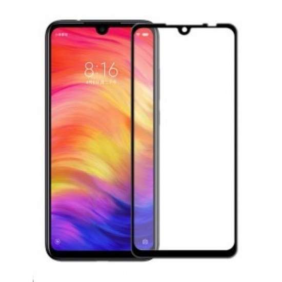 SCREEN GLASS PRTECTOR XIAOMI REDMI NOTE 7 BLACK