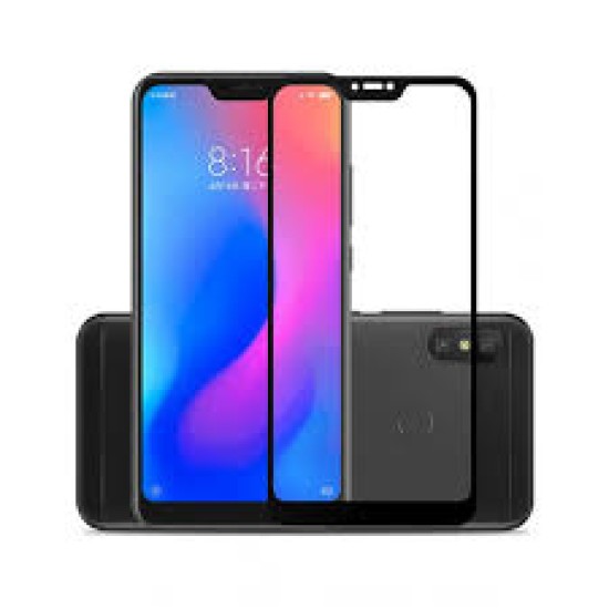 PELICULA DE VIDRO XIAOMI MI A2 LITE (REDMI 6 PRO) PRETO