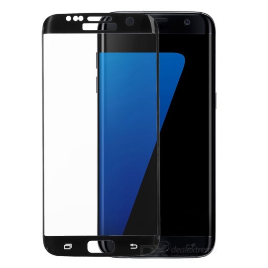 SCREEN GLASS PRTECTOR SAMSUNG GALAXY S7 BLACK