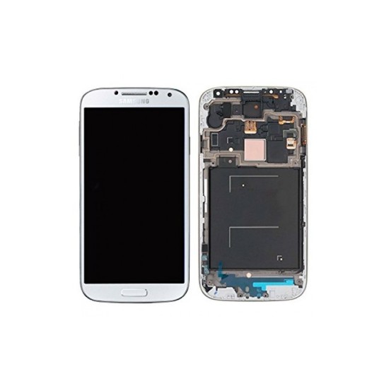 TOUCH+DISPLAY+FRAME SAMSUNG GALAXY S4 I9505 WHITE