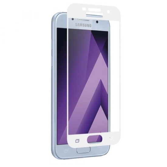 PELICULA DE VIDRO SAMSUNG GALAXY A7 2017 A720 3D BRANCO