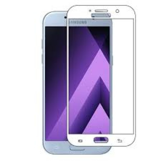 SCREEN GLASS PROTECTOR 3D SAMSUNG A3 2017 WHITE