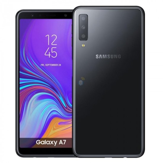 SAMSUNG GALAXY A7 2018 SM-A750FN/DS 4GB/64GB 6.0" DUAL SIM BLACK