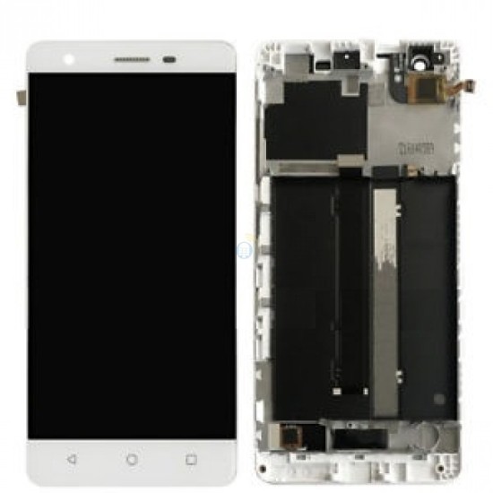 TOUCH+DISPLAY COM FRAME ZTE BLADE V770 5.2"BRANCO