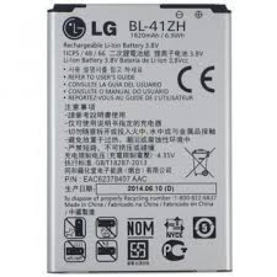 BATERIA LG BL-41ZH LI-ION 1900MAH 3.8V H340 K5