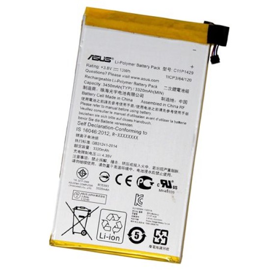 BATTERY ASUS ZENPAD C70 C11P1429 3320MAH 