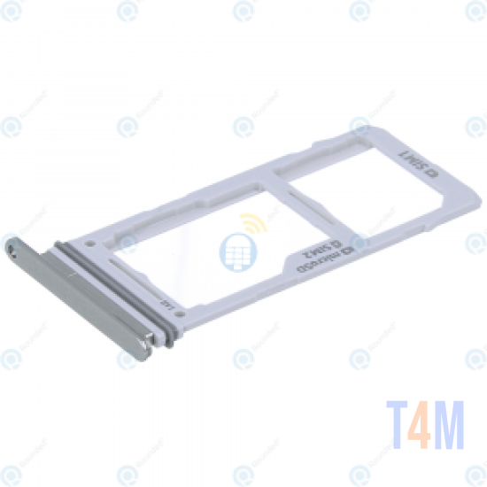 SIM HOLDER OUTSIDE SINGLEX SAMSUNG S10E SILVER 