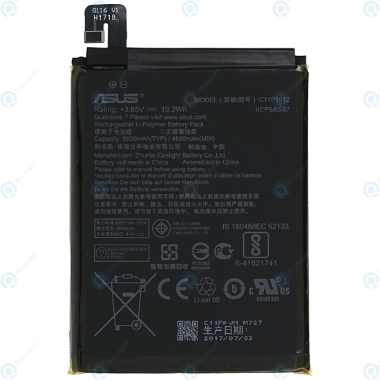  BATERIA PARA ASUS  ZENFONES  3 ZOOM  ZE553KL 5000MAH C11P1612