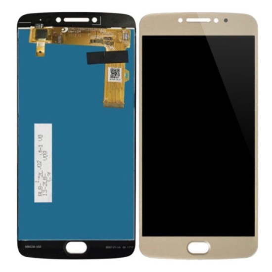 TOUCH+DISPLAY MOTOROLA XT1770/E4 PLUS DOURADO