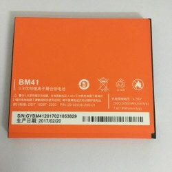BATERIA XIAOMI BM41 3.8V 2000MAH REDMI REDRICE 1S BATERIA XIAOMI BM41 3.8V 2000MAH REDMI REDRICE 1S