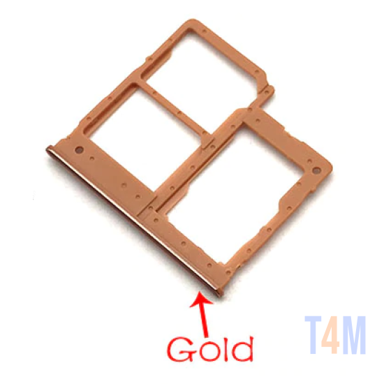 SIM HOLDER SAMSUNG A40 A405 DOURADO