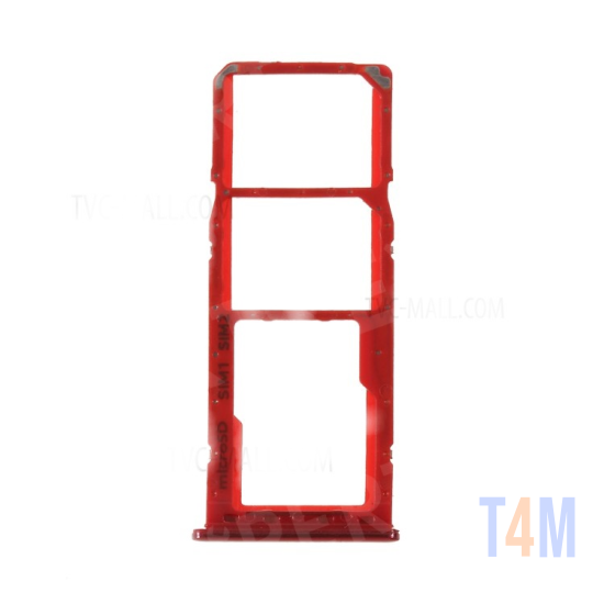 SIM HOLDER OUTSIDE SAMSUNG A30 A305 RED