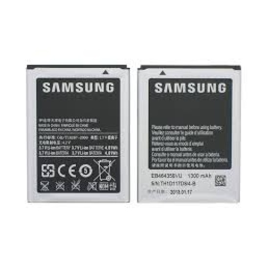 BATTERY SAMSUNG EB464358VU - GALAXY MINI 2 S6500, GALAXY Y DUOS S6102 S7500 BULK	ORIGINAL