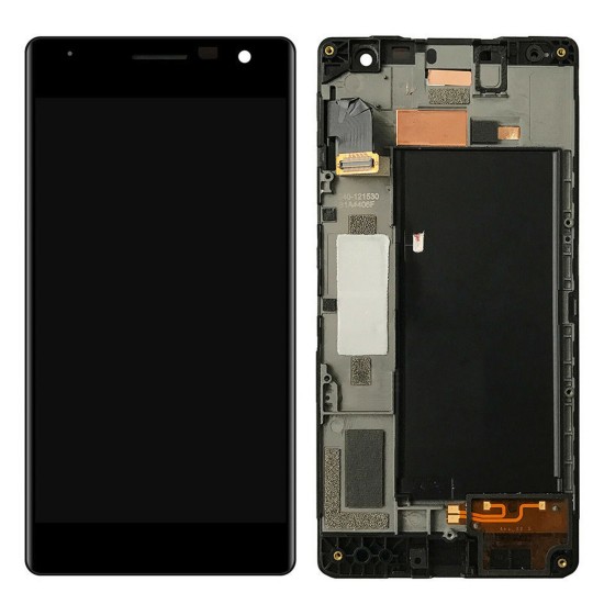 TOUCH+LCD WITH FRAME MICROSOFT NOKIA LUMIA 730 BLACK