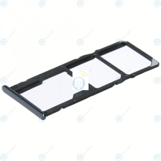 SIM HOLDER OUTSIDE HUAWEI Y7 2019 BLACK 