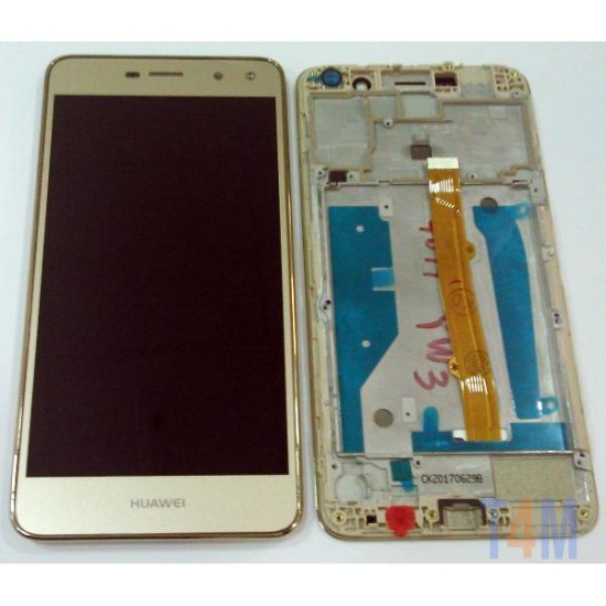 TOUCH+DISPLAY+FRAME HUAWEI Y6/HONOR 4A GOLD