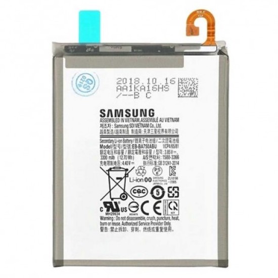 SAMSUNG GALAXY A7 2018 (A750), A10,A105 EB-BA750ABU - 3300MAH, BATTERY ORIGINAL