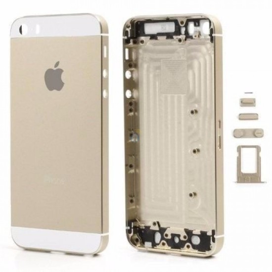 BACK TAMPA IPHONE 5SE DOURADO 