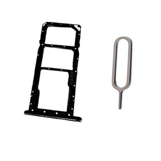 SIM HOLDER OUTSIDE HUAWEI Y7 PRIME 2019 BLACK 