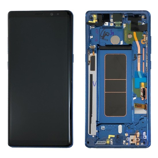 TOUCH+DISPLAY SAMSUNG GALAXY NOTE 8/N950 BLUE (SERVICE PACK GH97-21065A) 