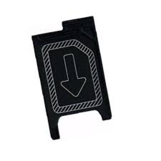 SIM HOLDER OUTSIDE XPERIA XZ 3,XZ3 PRETO