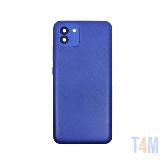 Back Cover+Camera Lens Samsung Galaxy A03/A035 Blue