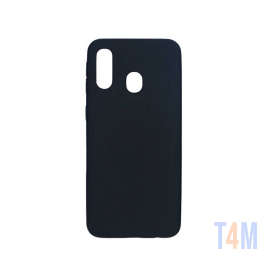 Funda de Silicona para Samsung Galaxy A40 Negro