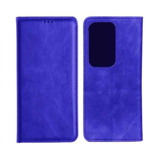 Capa de Couro com Bolso Interno para Samsung Galaxy S20 Ultra Azul