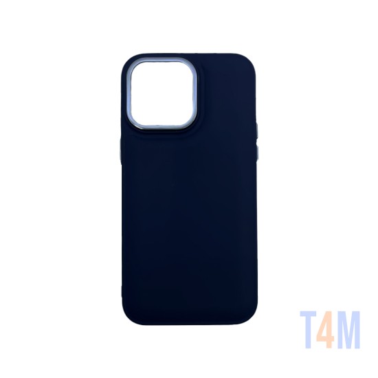 Funda de Silicona para Apple iPhone 14 Pro Max Negro