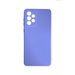 Capa de Silicone com Moldura de Câmera para Samsung Galaxy A73 5g Roxo