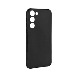 Capa de Silicone Mole para Samsung Galaxy S23 Preto Capa de Silicone Mole para Samsung Galaxy S23 Preto