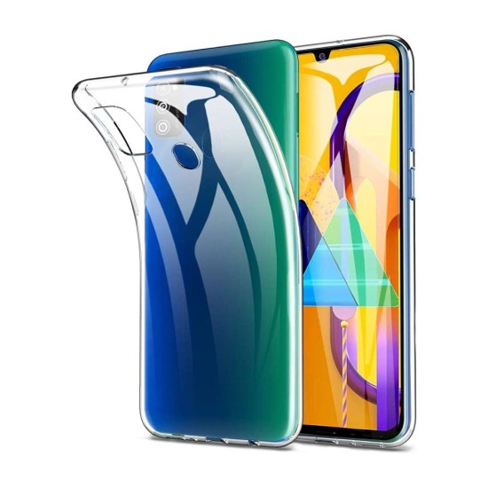 Funda de Silicona 360º para Samsung Galaxy M31 Transparente