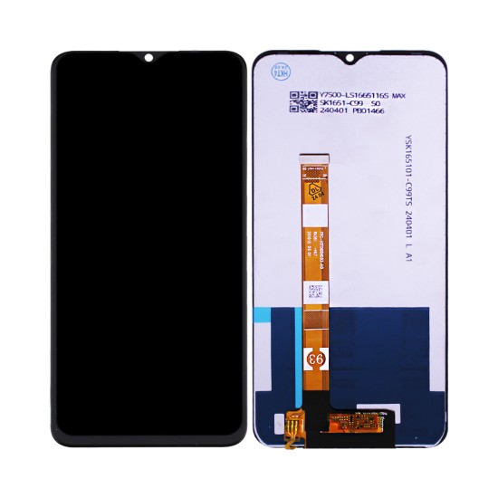 Touch+Display Realme C11 2020/C12 2020/C15 2020 Service Pack Black